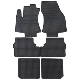 Opel Zafira A (1999-2005) λαστιχένια μαύρα πατάκια Petex - 6τμχ Opel Zafira A (1999-2005) λαστιχένια μαύρα πατάκια Petex - 6τμχ