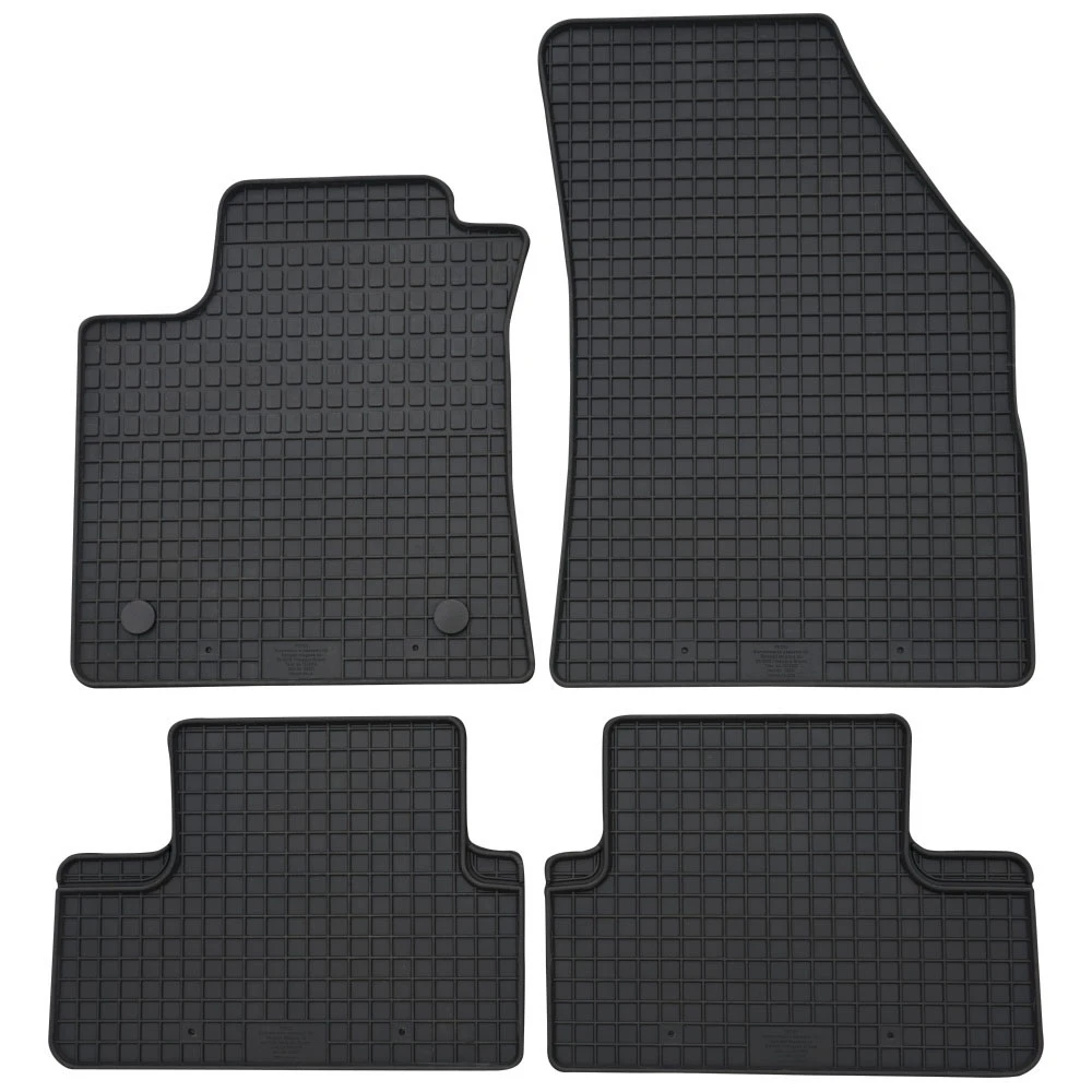 Opel Zafira Β (2005-2012) λαστιχένια μαύρα πατάκια Petex - 6τμχ Opel Zafira Β (2005-2012) λαστιχένια μαύρα πατάκια Petex - 6τμχ