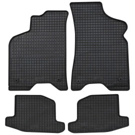 VW Lupo (1998-2005) λαστιχένια μαύρα πατάκια Petex - 4τμχ VW Lupo (1998-2005) λαστιχένια μαύρα πατάκια Petex - 4τμχ