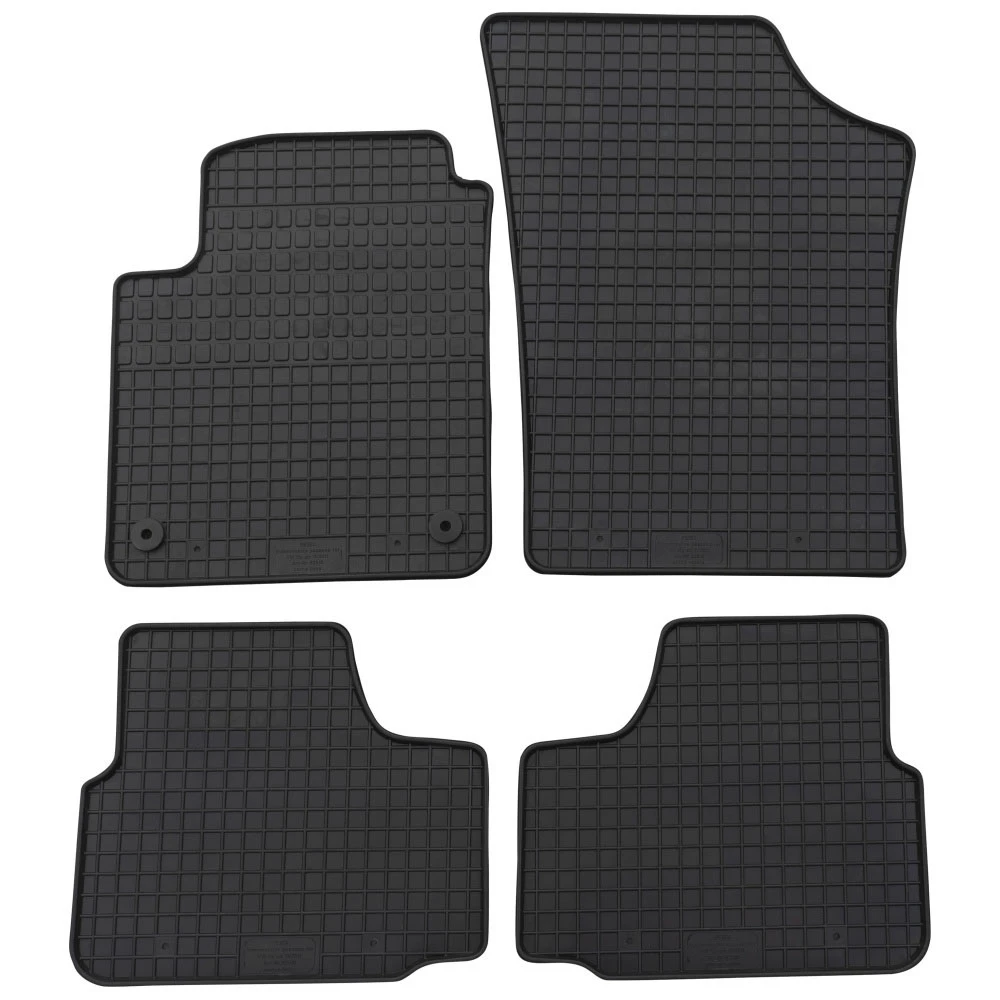 VW Up! (2011+) / Cross Up (2013+) λαστιχένια μαύρα πατάκια Petex - 4τμχ VW Up! (2011+) / Cross Up (2013+) λαστιχένια μαύρα πατάκια Petex - 4τμχ