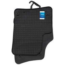 VW Touareg / Porsche Cayenne (2002-2010) λαστιχένια μαύρα πατάκια Petex - 4τμχ