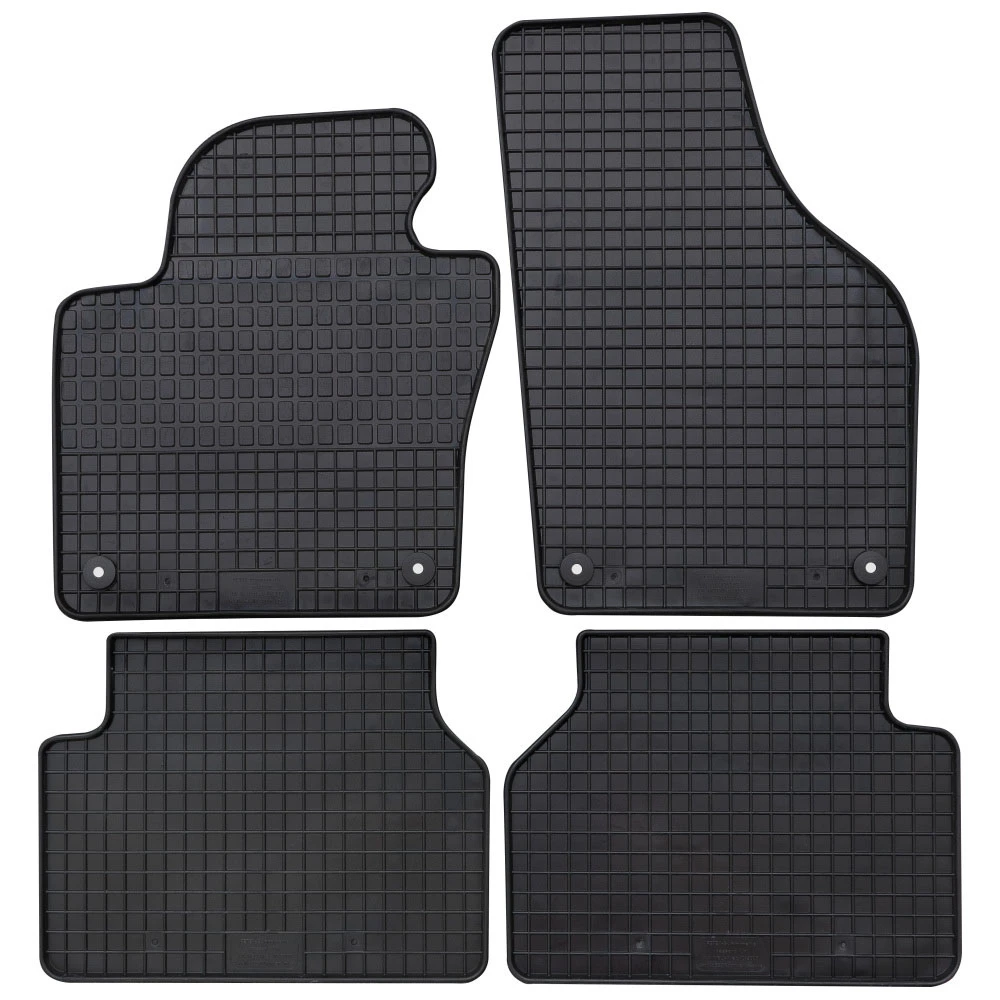 VW Tiguan (2007-2016) λαστιχένια μαύρα πατάκια Petex - 4τμχ VW Tiguan (2007-2016) λαστιχένια μαύρα πατάκια Petex - 4τμχ