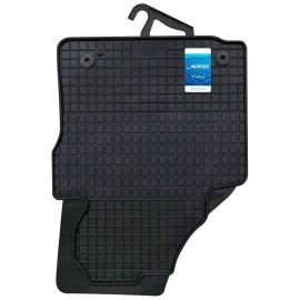 VW Caddy (2004+) Μπροστά λαστιχένια μαύρα πατάκια Petex - 2τμχ VW Caddy (2004+) Μπροστά λαστιχένια μαύρα πατάκια Petex - 2τμχ