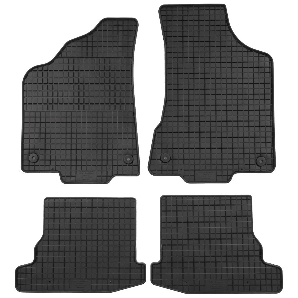 VW Polo (1999-2001) Facelift λαστιχένια μαύρα πατάκια Petex - 4τμχ VW Polo (1999-2001) Facelift λαστιχένια μαύρα πατάκια Petex - 4τμχ