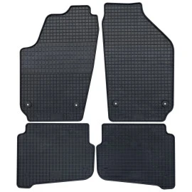 VW Polo (2001-2009) / Fox (2005-2011) λαστιχένια μαύρα πατάκια Petex - 4τμχ VW Polo (2001-2009) / Fox (2005-2011) λαστιχένια μαύρα πατάκια Petex - 4τμχ