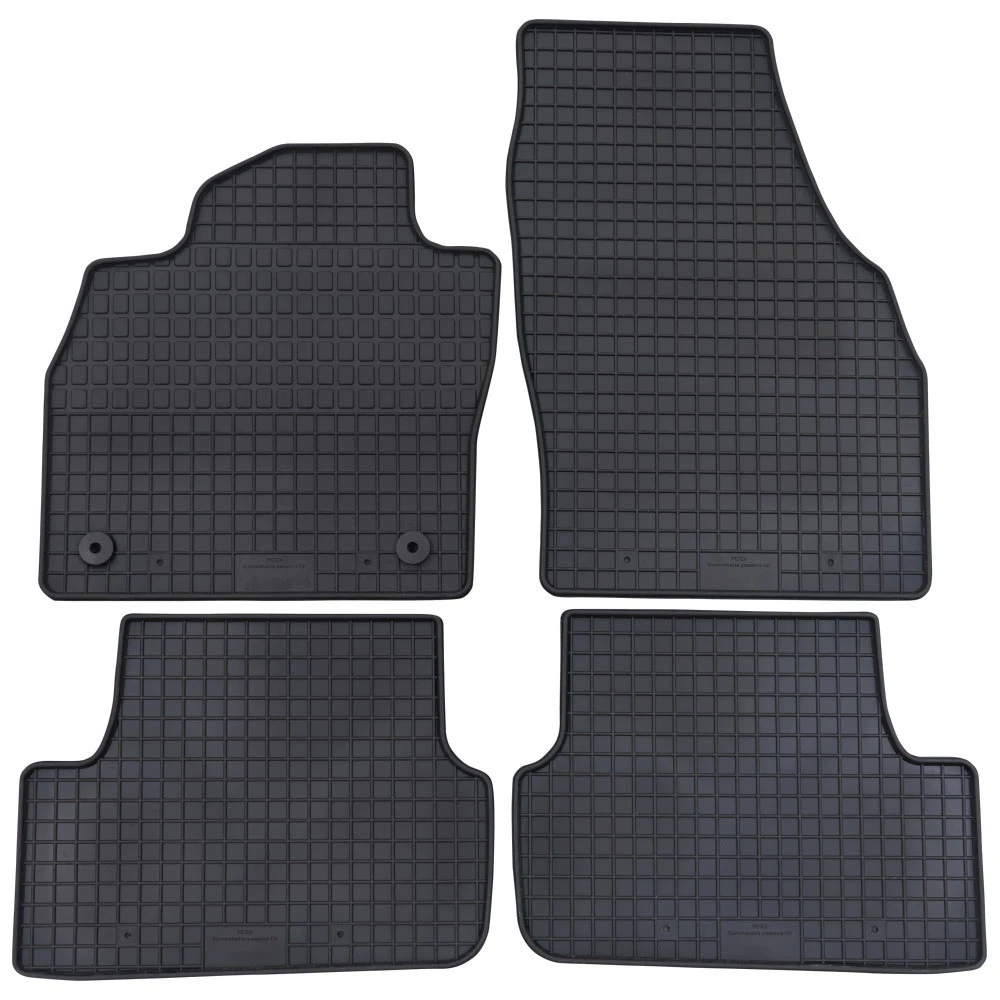 VW Polo (2017+) / Taigo (2021+) / T-Cross (2019+) λαστιχένια μαύρα πατάκια Petex - 4τμχ VW Polo (2017+) / Taigo (2021+) / T-Cross (2019+) λαστιχένια μαύρα πατάκια Petex - 4τμχ