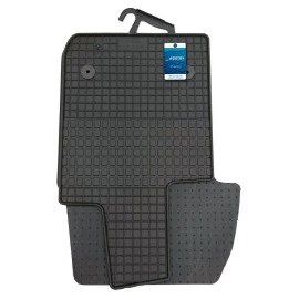 VW Transporter T7 (2021+) λαστιχένια μαύρα πατάκια Petex - 2τμχ