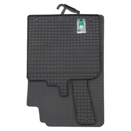 Smart ForTwo 451 (2007+) λαστιχένια μαύρα πατάκια Petex - 2τμχ Smart ForTwo 451 (2007+) λαστιχένια μαύρα πατάκια Petex - 2τμχ