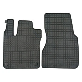 Smart Fortwo 453 (2014+) λαστιχένια μαύρα πατάκια Petex - 2τμχ Smart Fortwo 453 (2014+) λαστιχένια μαύρα πατάκια Petex - 2τμχ