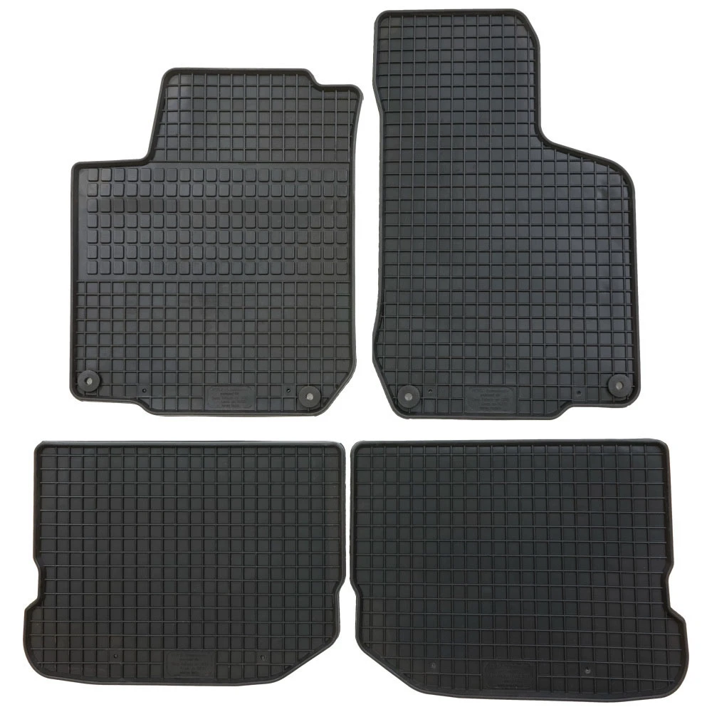 Seat Leon / Toledo (1999-2005) λαστιχένια μαύρα πατάκια Petex - 4τμχ Seat Leon / Toledo (1999-2005) λαστιχένια μαύρα πατάκια Petex - 4τμχ