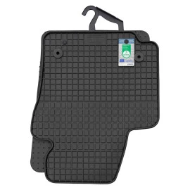 Seat Altea (2004+) / Toledo (2004-2009) λαστιχένια μαύρα πατάκια Petex - 4τμχ