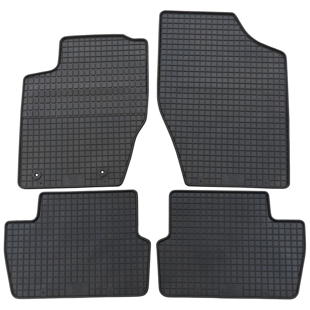 Citroen C4 (2004-2010) λαστιχένια μαύρα πατάκια Petex - 4τμχ Citroen C4 (2004-2010) λαστιχένια μαύρα πατάκια Petex - 4τμχ