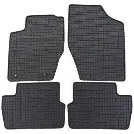Citroen C4 (2004-2010) λαστιχένια μαύρα πατάκια Petex - 4τμχ Citroen C4 (2004-2010) λαστιχένια μαύρα πατάκια Petex - 4τμχ