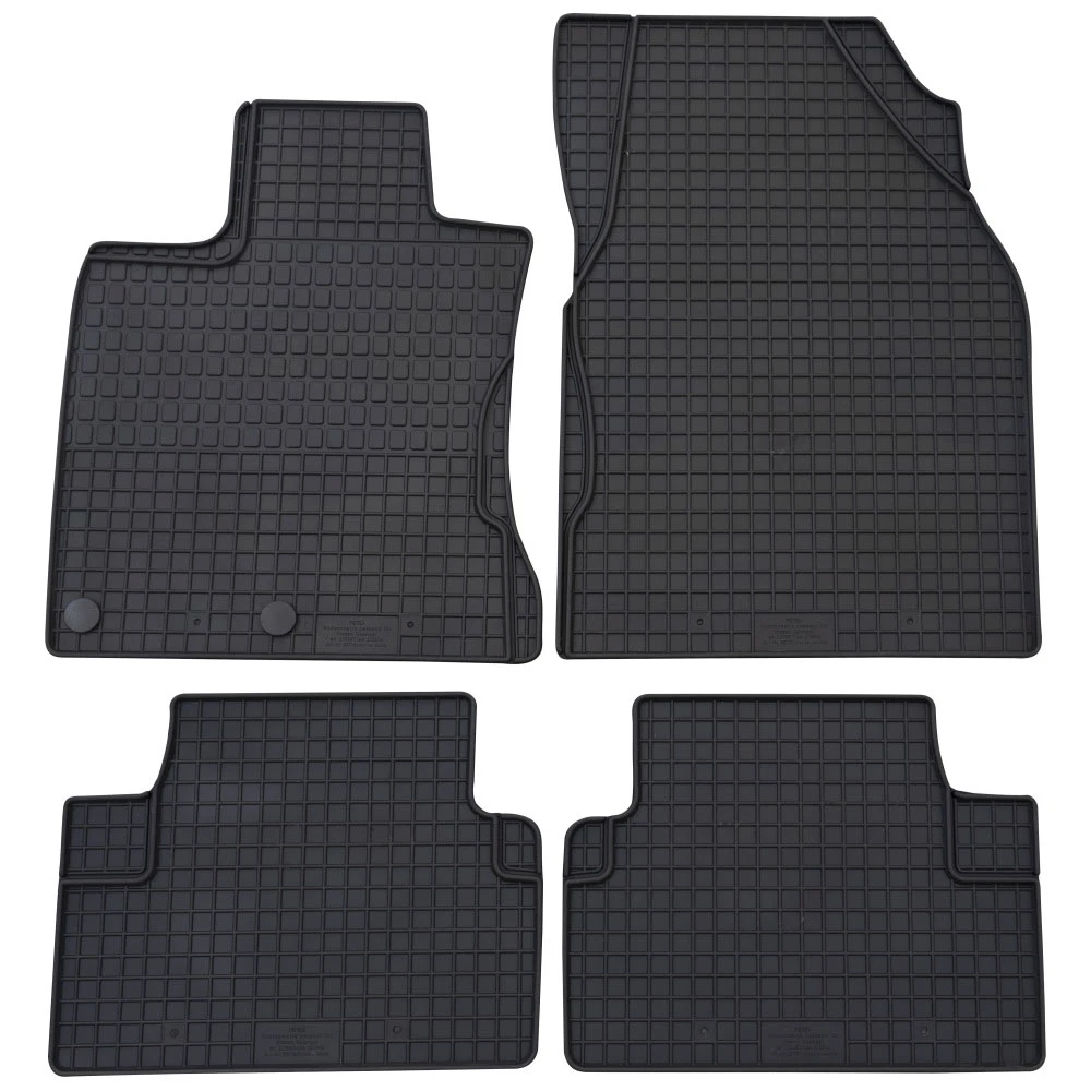 Nissan Qashqai (2007-2021) (Όχι +2) λαστιχένια μαύρα πατάκια Petex - 4τμχ Nissan Qashqai (2007-2021) (Όχι +2) λαστιχένια μαύρα πατάκια Petex - 4τμχ