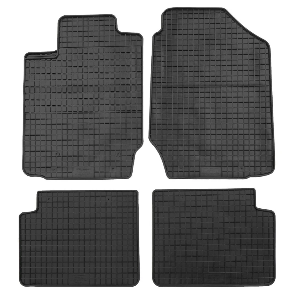 Toyota Corolla (2002-2007) λαστιχένια μαύρα πατάκια Petex - 4τμχ Toyota Corolla (2002-2007) λαστιχένια μαύρα πατάκια Petex - 4τμχ