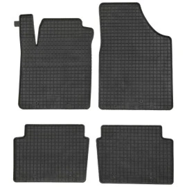 Hyundai i10 (2008-2013) λαστιχένια μαύρα πατάκια Petex - 4τμχ Hyundai i10 (2008-2013) λαστιχένια μαύρα πατάκια Petex - 4τμχ