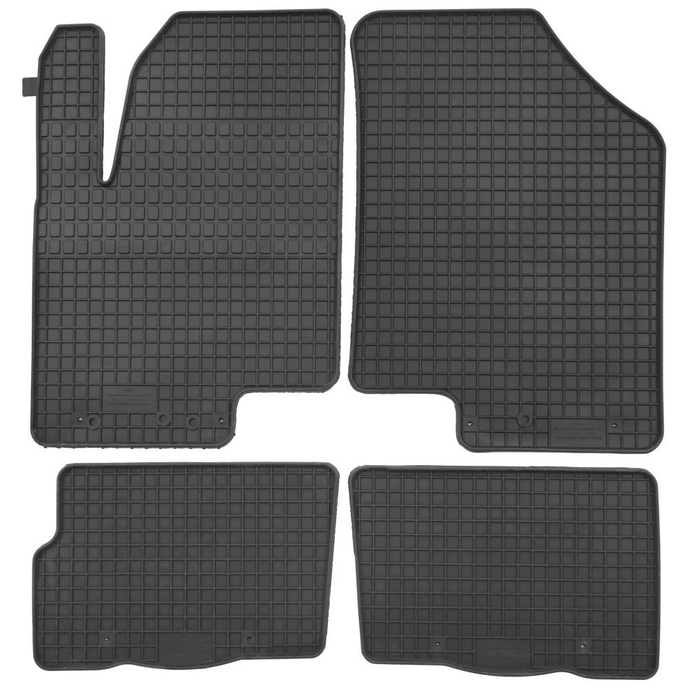Kia Soul (2009-2014) λαστιχένια μαύρα πατάκια Petex - 4τμχ Kia Soul (2009-2014) λαστιχένια μαύρα πατάκια Petex - 4τμχ