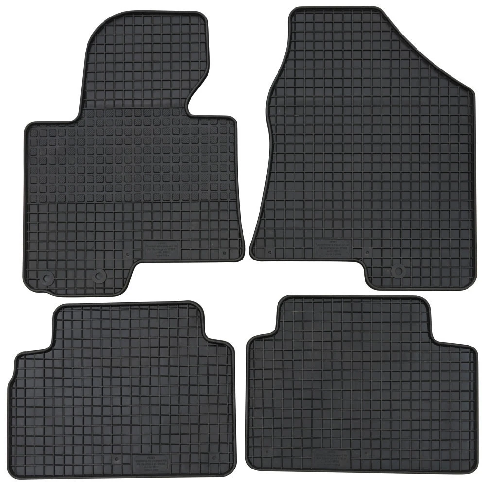 Kia Sportage (2010-2015) λαστιχένια μαύρα πατάκια Petex - 4τμχ Kia Sportage (2010-2015) λαστιχένια μαύρα πατάκια Petex - 4τμχ