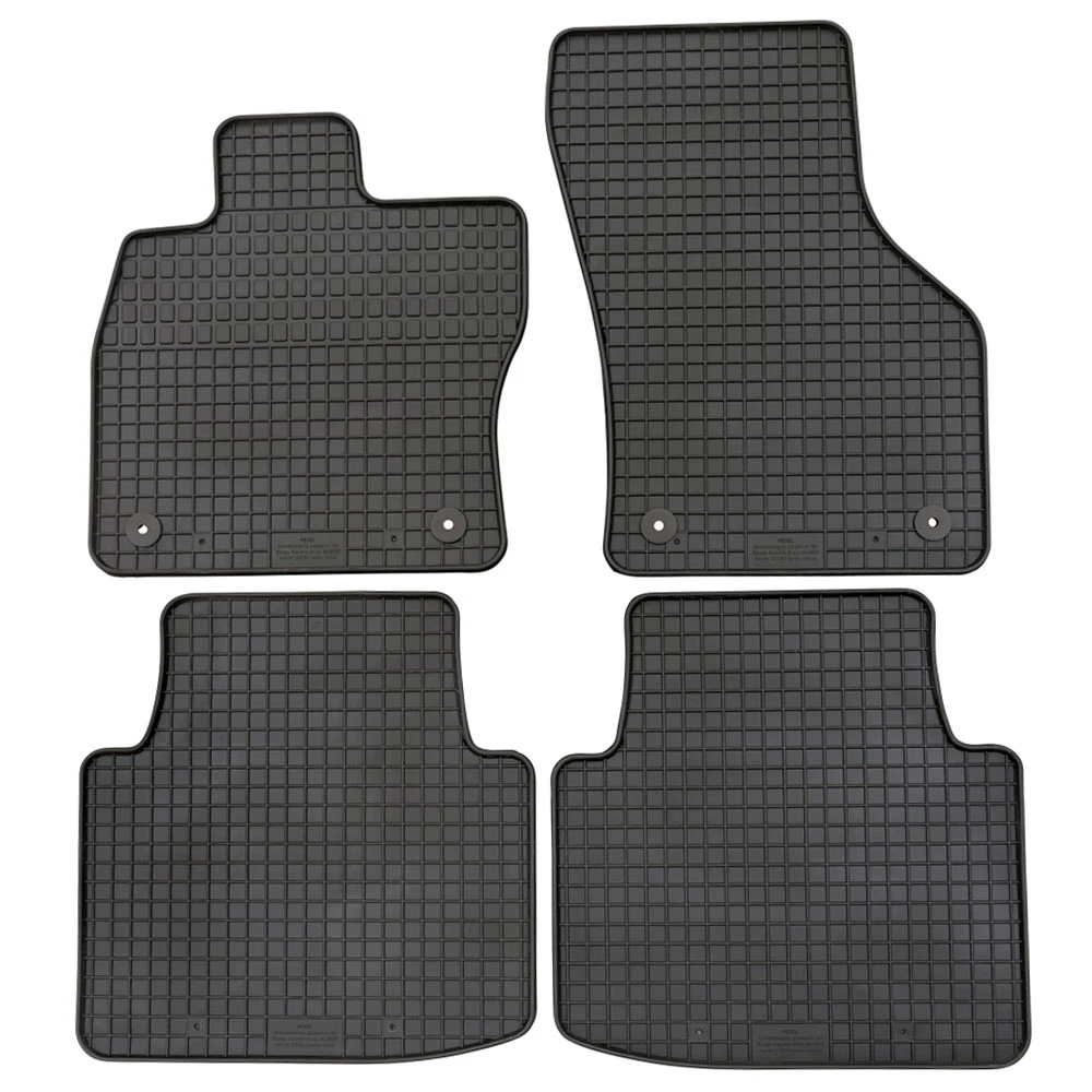 Skoda Superb (2015+) λαστιχένια μαύρα πατάκια Petex - 4τμχ Skoda Superb (2015+) λαστιχένια μαύρα πατάκια Petex - 4τμχ