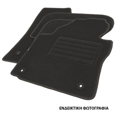 Πατάκια μοκέτα Petex Rex ανθρακί για Hyundai Santa Fe (2010-2012) - 4τμχ