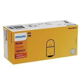 Λυχνία Philips Standard R10W 12V 10W Vision 12814CP 1τμχ Λυχνία Philips Standard R10W 12V 10W Vision 12814CP 1τμχ
