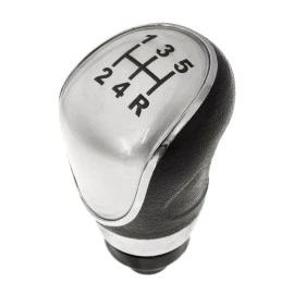 Πόμολο λεβιέ 5 ταχυτήτων Ford Focus 2008-2011 / C-Max 2007-2010 - ασημί (1τμχ) Πόμολο λεβιέ 5 ταχυτήτων Ford Focus 2008-2011 / C-Max 2007-2010 - ασημί (1τμχ)