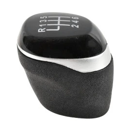 Πόμολο λεβιέ 6 ταχυτήτων Renault Captur I/II / Kadjar / Scenic IV / Koleos II - μαύρο-ασημί (1τμχ) Πόμολο λεβιέ 6 ταχυτήτων Renault Captur I/II / Kadjar / Scenic IV / Koleos II - μαύρο-ασημί (1τμχ)