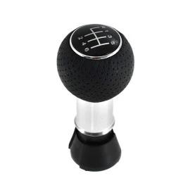 Πόμολο λεβιέ 6 ταχυτήτων Audi/Seat/Skoda/VW με μεγάλη τρύπα (20mm) - μαύρο (1τμχ) Πόμολο λεβιέ 6 ταχυτήτων Audi/Seat/Skoda/VW με μεγάλη τρύπα (20mm) - μαύρο (1τμχ)