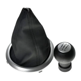 Λεβιές ταχυτήτων Suzuki Swift / SX4 (2008-2011) Τύπου Τ - 5 ταχύτητες μαύρο με ασημί πλαίσιο Λεβιές ταχυτήτων Suzuki Swift / SX4 (2008-2011) Τύπου Τ - 5 ταχύτητες μαύρο με ασημί πλαίσιο