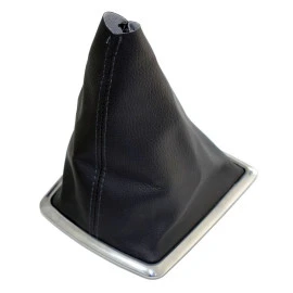 Φούσκα λεβιέ ταχυτήτων Ford Focus 2004-2011μαύρη με πλαίσιο χρωμίου Φούσκα λεβιέ ταχυτήτων Ford Focus 2004-2011μαύρη με πλαίσιο χρωμίου