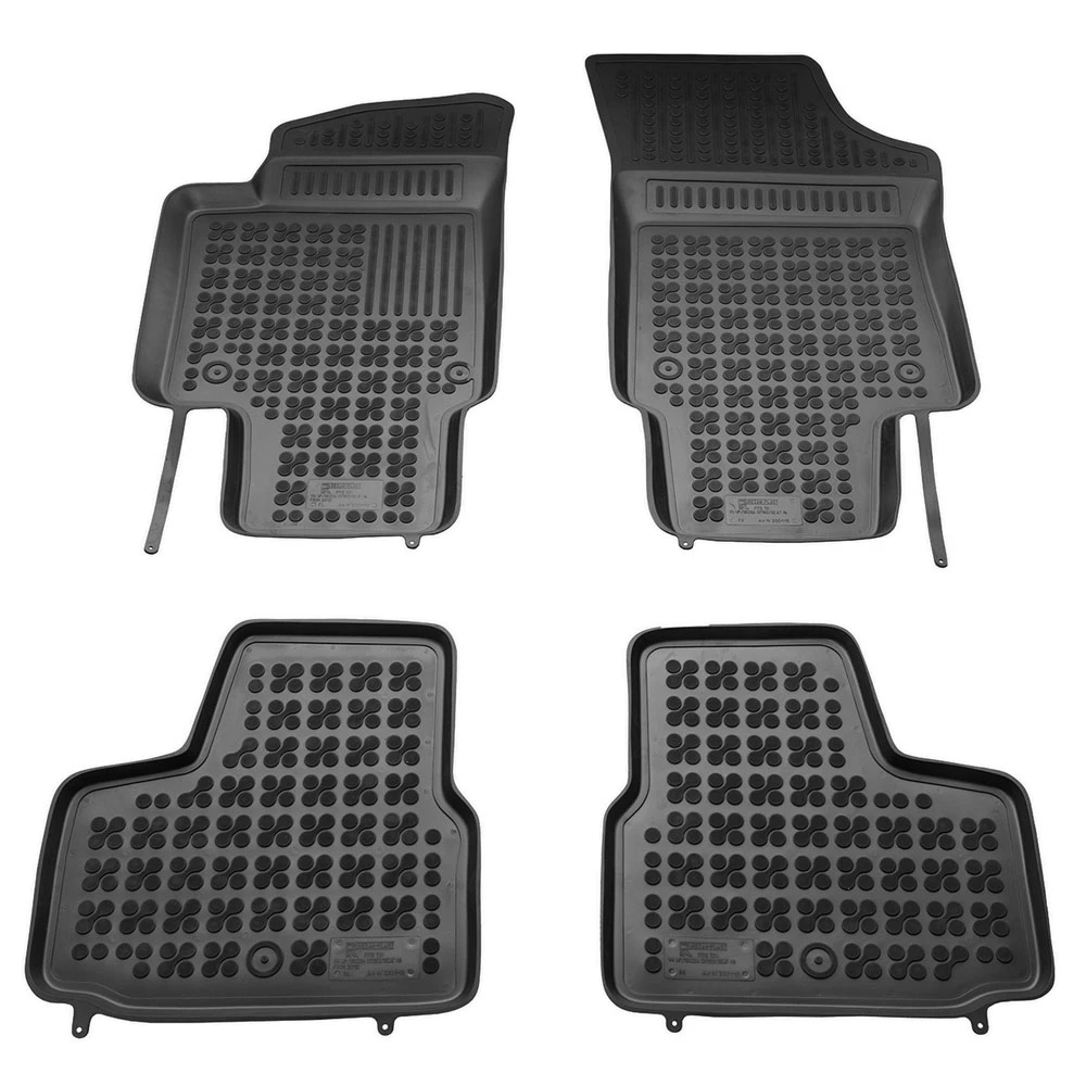 VW UP / Skoda Citigo / Seat MII (2011-2021) λαστιχένια μαύρα πατάκια σκαφάκια Rezaw Plast - 4τμχ VW UP / Skoda Citigo / Seat MII (2011-2021) λαστιχένια μαύρα πατάκια σκαφάκια Rezaw Plast - 4τμχ