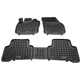 VW Touran (2015+) λαστιχένια μαύρα πατάκια σκαφάκια Rezaw Plast - 3τμχ VW Touran (2015+) λαστιχένια μαύρα πατάκια σκαφάκια Rezaw Plast - 3τμχ