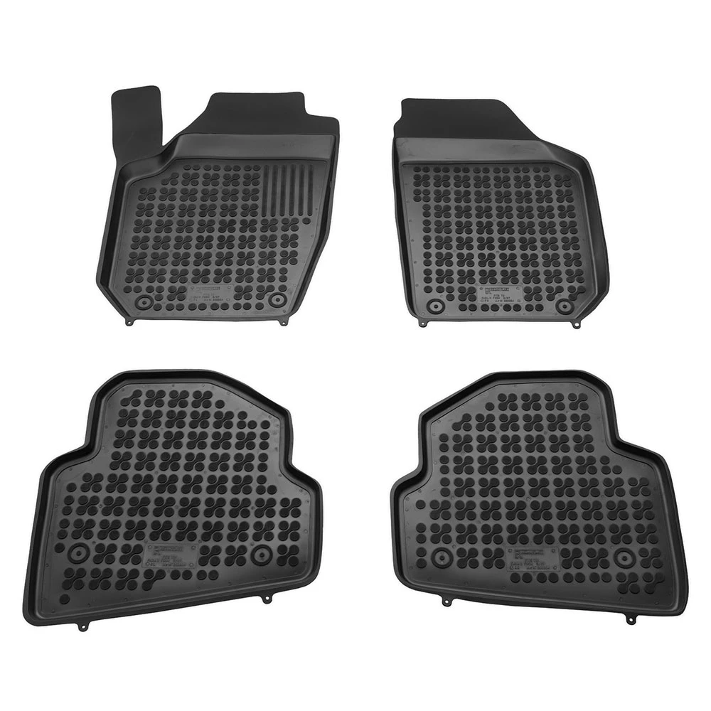 Skoda Fabia (2007-2014) λαστιχένια μαύρα πατάκια σκαφάκια Rezaw Plast - 4τμχ Skoda Fabia (2007-2014) λαστιχένια μαύρα πατάκια σκαφάκια Rezaw Plast - 4τμχ