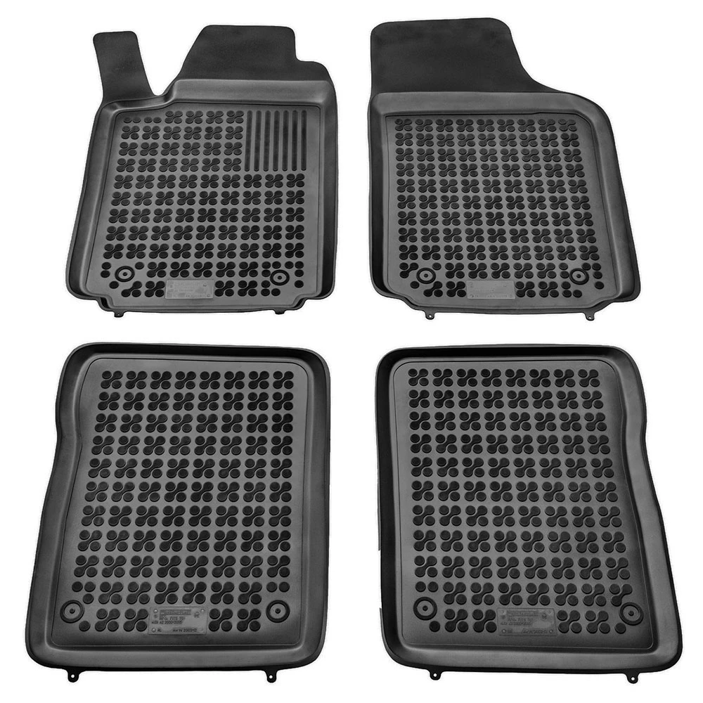 Audi A2 (2000-2005) λαστιχένια μαύρα πατάκια σκαφάκια Rezaw Plast - 4τμχ Audi A2 (2000-2005) λαστιχένια μαύρα πατάκια σκαφάκια Rezaw Plast - 4τμχ