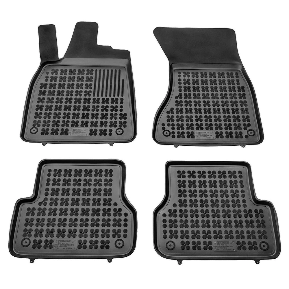 Audi A6 C7 Sedan (2011-2018) / A7 Sportback (2010-2017) λαστιχένια μαύρα πατάκια σκαφάκια Rezaw Plast - 4τμχ Audi A6 C7 Sedan (2011-2018) / A7 Sportback (2010-2017) λαστιχένια μαύρα πατάκια σκαφάκια Rezaw Plast - 4τμχ