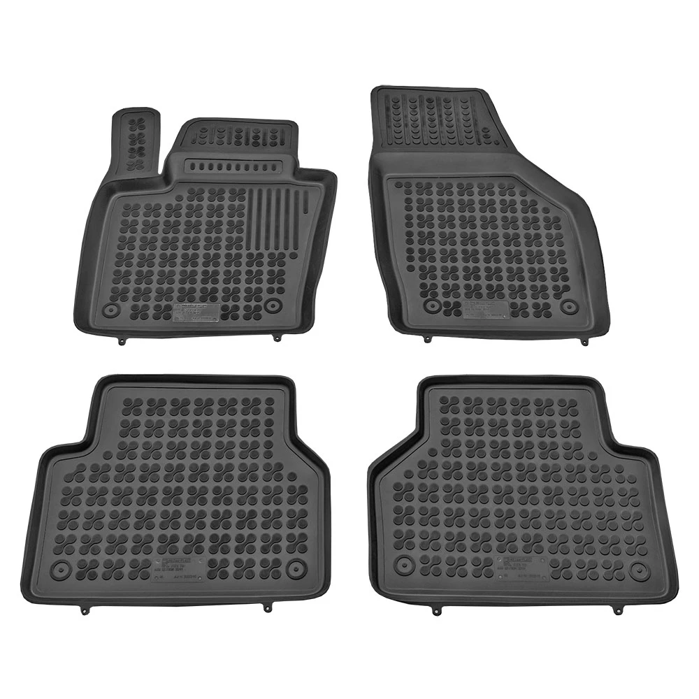 Audi Q3 (2011-2018) λαστιχένια μαύρα πατάκια σκαφάκια Rezaw Plast - 4τμχ