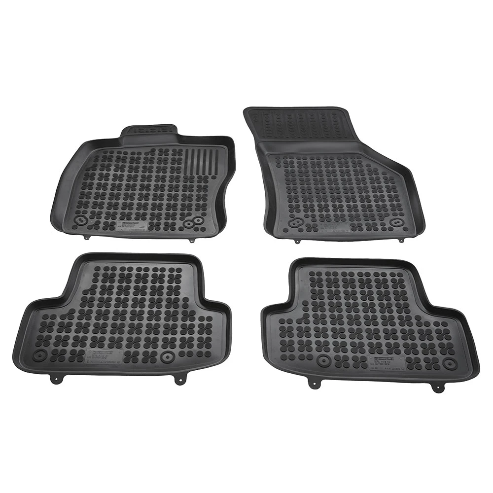 Audi Q2 (2016+) λαστιχένια μαύρα πατάκια σκαφάκια Rezaw Plast - 4τμχ Audi Q2 (2016+) λαστιχένια μαύρα πατάκια σκαφάκια Rezaw Plast - 4τμχ