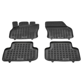 Audi Q3 II (2018+) / Q3 Sportback (2019+) λαστιχένια μαύρα πατάκια σκαφάκια Rezaw Plast - 4τμχ