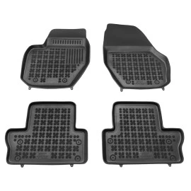 Volvo S60 / V60 (2010-2018) / XC60 (2008-2017) λαστιχένια μαύρα πατάκια σκαφάκια Rezaw Plast - 4τμχ Volvo S60 / V60 (2010-2018) / XC60 (2008-2017) λαστιχένια μαύρα πατάκια σκαφάκια Rezaw Plast - 4τμχ