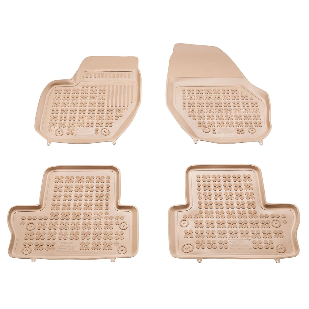 Volvo S60 (2010-2018) / V60 (2011-2018) / XC60 (2008-2017) λαστιχένια μπεζ πατάκια σκαφάκια Rezaw Plast - 4τμχ Volvo S60 (2010-2018) / V60 (2011-2018) / XC60 (2008-2017) λαστιχένια μπεζ πατάκια σκαφάκια Rezaw Plast - 4τμχ