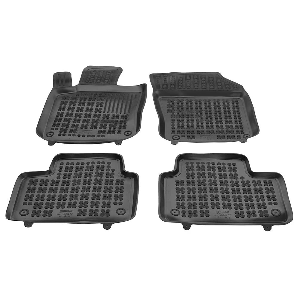 Volvo V60 / S60 (2018+) λαστιχένια μαύρα πατάκια σκαφάκια Rezaw Plast - 4τμχ Volvo V60 / S60 (2018+) λαστιχένια μαύρα πατάκια σκαφάκια Rezaw Plast - 4τμχ