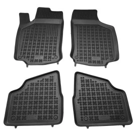 Opel Corsa C (2000-2006) λαστιχένια μαύρα πατάκια σκαφάκια Rezaw Plast - 4τμχ Opel Corsa C (2000-2006) λαστιχένια μαύρα πατάκια σκαφάκια Rezaw Plast - 4τμχ