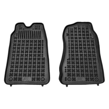 Ford Transit (2000-2014) λαστιχένια μαύρα πατάκια σκαφάκια Rezaw Plast - 2τμχ