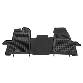 Ford Tourneo Custom (2013-2018) / Transit (2013+) / Transit Custom (2012+) 2 θέσεων λαστιχένιο μαύρο πατάκι σκαφάκι Rezaw Plast - 1τμχ Ford Tourneo Custom (2013-2018) / Transit (2013+) / Transit Custom (2012+) 2 θέσεων λαστιχένιο μαύρο πατάκι σκαφάκι Rezaw Plast - 1τμχ