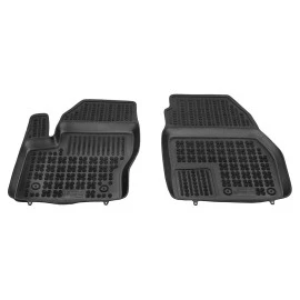 Ford Tourneo Connect II / Ford Transit Connect II (2013+) λαστιχένια μαύρα πατάκια σκαφάκια Rezaw Plast - 2τμχ Ford Tourneo Connect II / Ford Transit Connect II (2013+) λαστιχένια μαύρα πατάκια σκαφάκια Rezaw Plast - 2τμχ