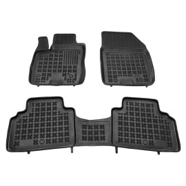 Ford Tourneo Courier (2013+) λαστιχένια μαύρα πατάκια σκαφάκια Rezaw Plast - 3τμχ Ford Tourneo Courier (2013+) λαστιχένια μαύρα πατάκια σκαφάκια Rezaw Plast - 3τμχ