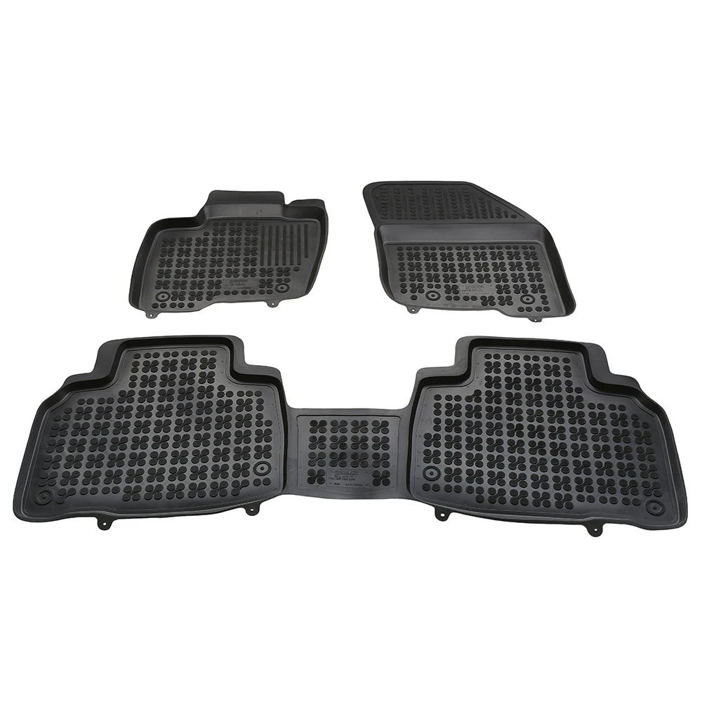 Ford Edge (2016+) λαστιχένια μαύρα πατάκια σκαφάκια Rezaw Plast - 3τμχ Ford Edge (2016+) λαστιχένια μαύρα πατάκια σκαφάκια Rezaw Plast - 3τμχ