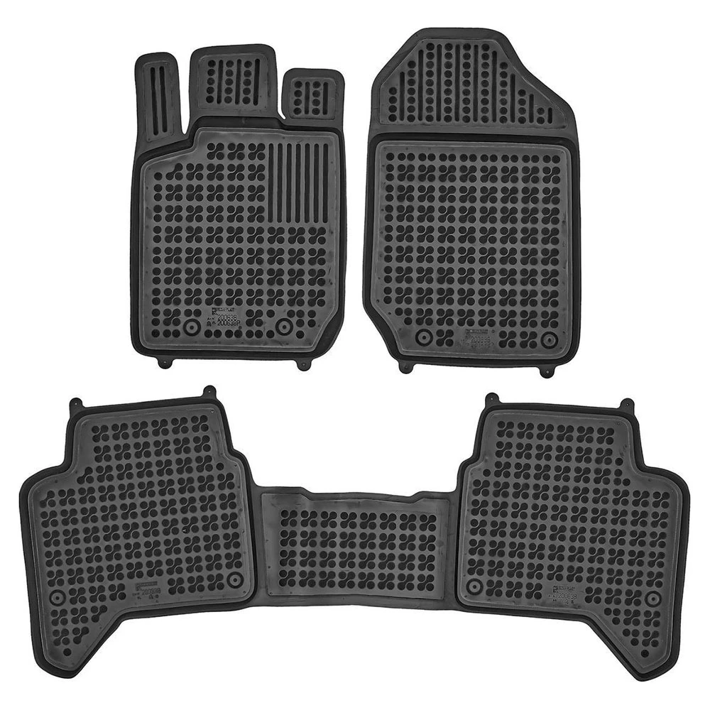 Ford Ranger (2011-2020) 4D λαστιχένια μαύρα πατάκια σκαφάκια Rezaw Plast - 4τμχ Ford Ranger (2011-2020) 4D λαστιχένια μαύρα πατάκια σκαφάκια Rezaw Plast - 4τμχ
