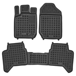 Ford Ranger (2011-2020) 4D λαστιχένια μαύρα πατάκια σκαφάκια Rezaw Plast - 4τμχ Ford Ranger (2011-2020) 4D λαστιχένια μαύρα πατάκια σκαφάκια Rezaw Plast - 4τμχ