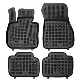 BMW X2 F39 (2017+) λαστιχένια μαύρα πατάκια σκαφάκια Rezaw Plast - 4τμχ